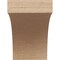 Ekena Millwork 4in. W x 6in. H x 28in. L Huntington Woodgrain TimberThane Rafter Tail, Primed Tan RFTUR04X06X28HUNRCPR - alternate 4